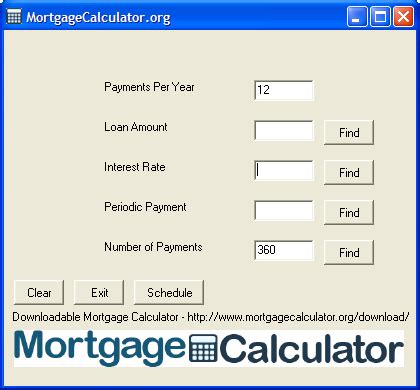 mortgage calculator tool screenshot   bit