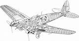 Heinkel Letadla Cutaway Vojenská Conceptbunny Letouny Nástěnku Vybrat sketch template