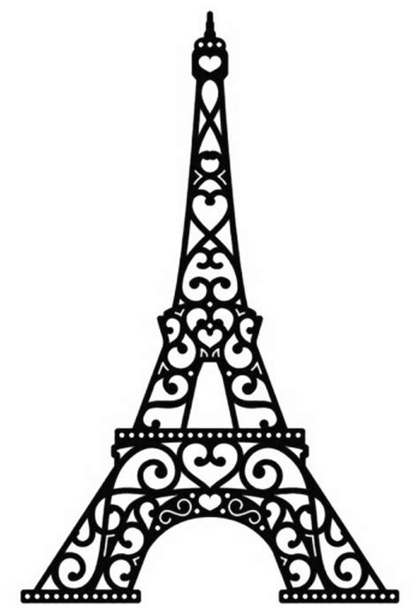 printable eiffel tower template printable word searches