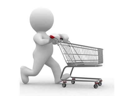 los pasos de compra de  usuario en el comercio electronico