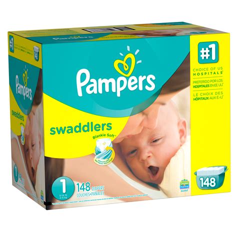 Pampers Swaddlers Newborn Diapers Size 1 148 Count