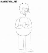 Draw Step Apu Simpsons Learn Drawingforall Stepan Ayvazyan sketch template