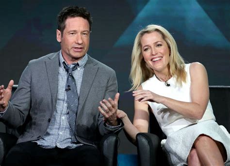 Gillian Anderson Celebrates The X Files Characters Finally