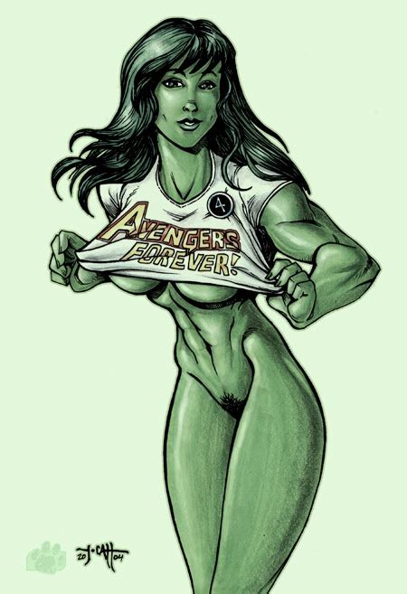 Stripping Avengers T Shirt She Hulk Porn Gallery Luscious Hentai