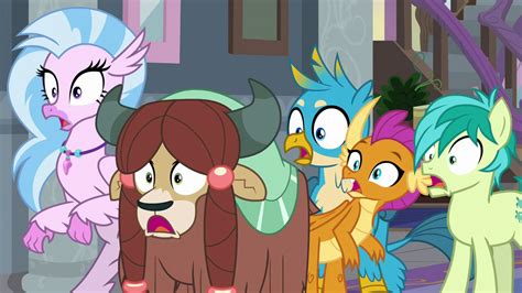 image students shocked  ocellus rarity impression sepng   pony friendship