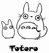 Totoro Coloring Pages Printable Neighbor Ghibli Cute Studio Color Kids Drawing Book Print Anime Getdrawings Popular Cartoon Adult Coloringhome Drawings sketch template