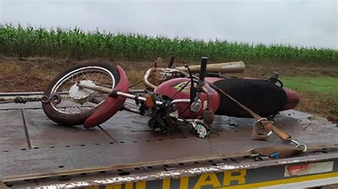 Motociclista Morre Após Bater Contra Poste Em Estrada Rural De Ibiporã
