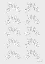 Nail Ongles Yellowimages Mockups Decals Planche Entrainement sketch template