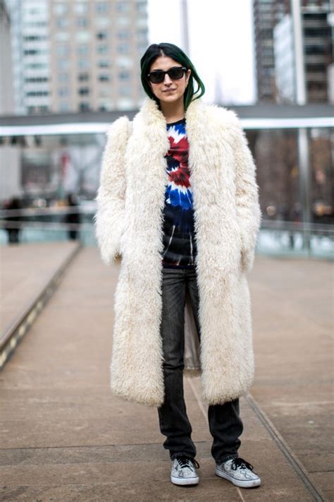 2014秋冬纽约时装周秀场外街拍 嘉宾篇 1 天天时装 口袋里的时尚指南