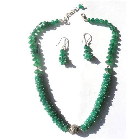 green onyx necklaces  johari bazar jaipur gomes gems id