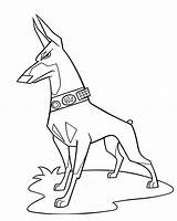 Doberman Coloring Pages Pinscher Printable Animals Colouring Adult Getdrawings Drawing sketch template