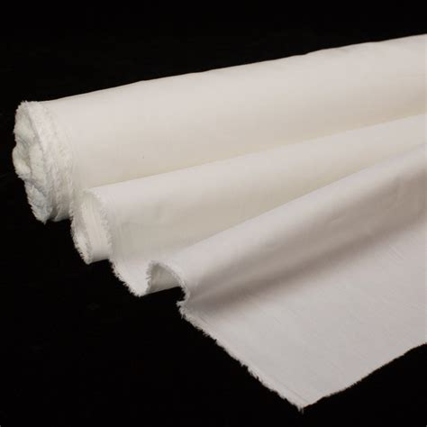 fabric cotton pima white maiwa