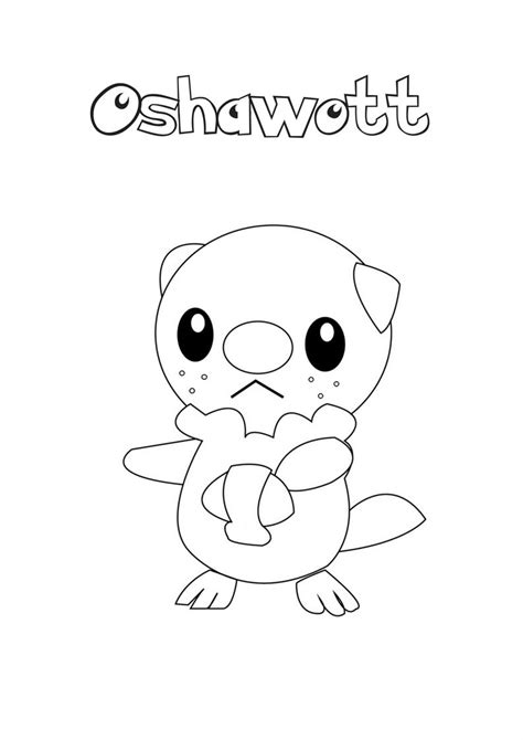 list  oshawott coloring page   cosjsma