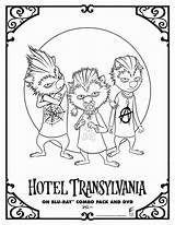 Transylvania Pups Monsters Azcoloring Clip sketch template