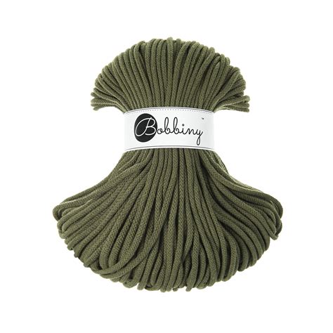 premium braided cotton cord mm max  herb