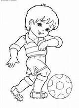 Coloring Pages Soccer Player Para Boys Family Books Escolha Pasta sketch template