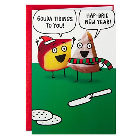 a cheesy wish funny christmas card greeting cards hallmark