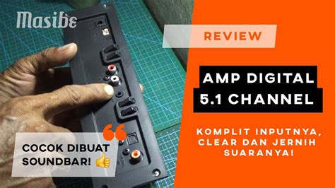review digital amplifier  channel amplifier board  cocok buat