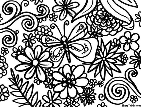 spring coloring pages  adults coloring home