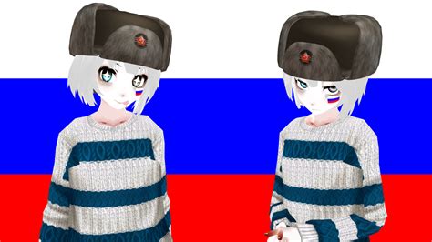 Mmd Countryhumans Russia Model By Sonawoolk On Deviantart