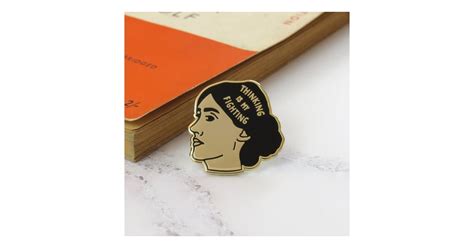 Virginia Woolf Enamel Pin Feminist T Ideas 2020