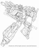 Transformers Combiner Generations Brinquedos Starscream sketch template