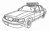 Polizei Ausmalbild Officer Polizeiwagen Ausmalen Everfreecoloring Polizeiauto Malvorlage Nypd Sondereinsatzkräfte Polizeiautos Interceptor Colorluna sketch template