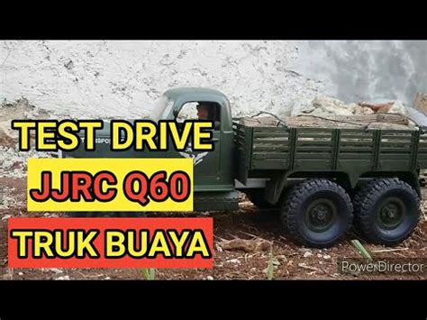jjrc  test drive military truck truk buaya youtube