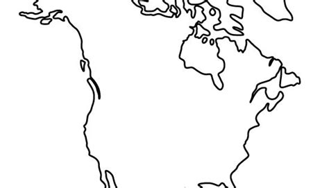 north america pattern   printable outline  crafts creating
