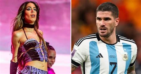 argentina s rodrigo de paul is dating stunning singer who used to be