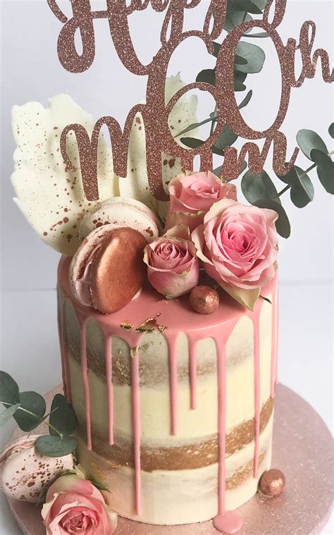 birthday cake luxury drip cakes antonias cakes merseyside