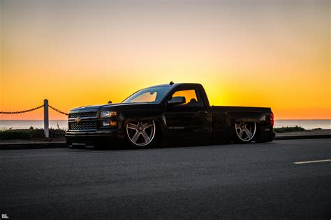 slammed chevy silverado stancenation form function