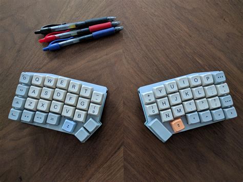 split keyboard layout