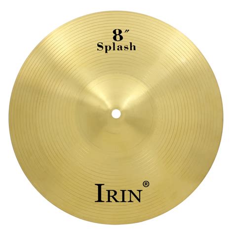msor irin copper alloy crash cymbal drum set durable brass alloy cymbal  percussion
