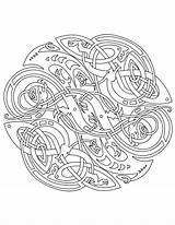 Coloring Celtic Printable Pages Mandala Library Clipart Adults sketch template