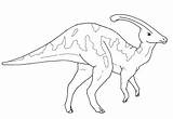 Parasaurolophus Colorear Dinosaur Dinosaurio Dinosaurs sketch template