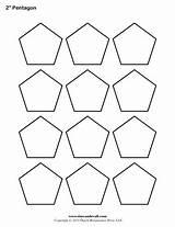 Pentagon Piecing Templates Quilt Hexagon Quilts sketch template