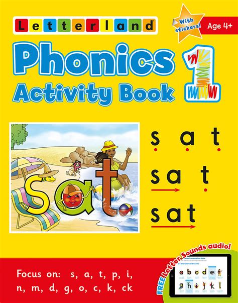 phonics activity book  spellbound kids bookstore