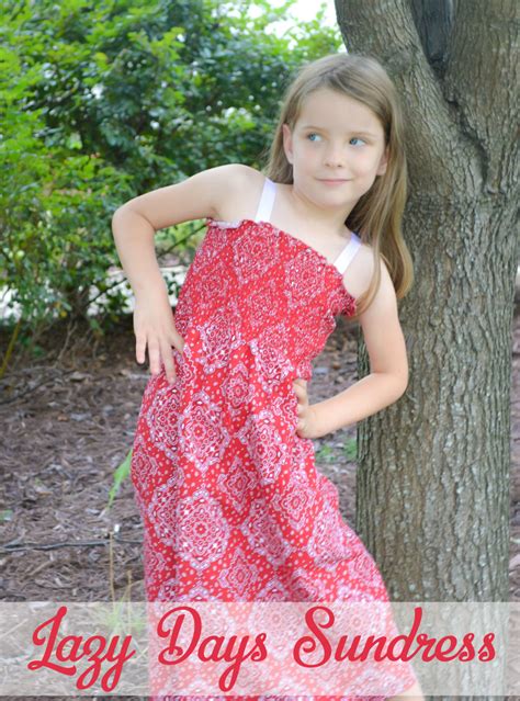 Architecture Of A Mom Lazy Days Sundress Easy Sewing Tutorial