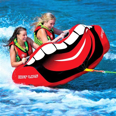 2 Person Max Towed Buoy Hot Lips Wow World Of Watersports