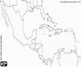 America Central Mexico Mapa Map Centroamerica Coloring Para Colorear Pages Dibujar Centroamérica América Mapas Pintar Maps Imprimir Imagenes Las Choose sketch template