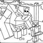 printable minecraft mobs coloring pages coloring kids coloring kids