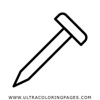 nail coloring page ultra coloring pages