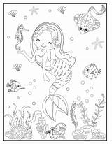 Meerjungfrau Meerjungfrauen Malvorlage Malvorlagen Topkleurplaat Zeemeermin Kleurplaten Verbnow Freunde Fische sketch template