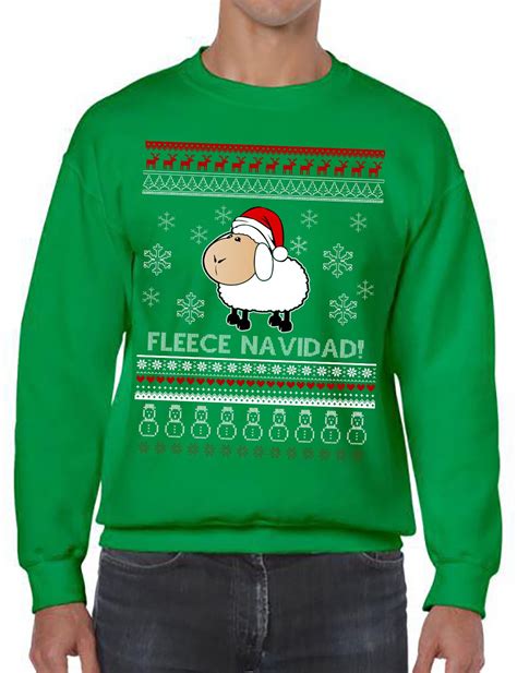 ugly christmas sweater ugly sweater fleece navidad