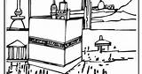 Kaba Mecca sketch template