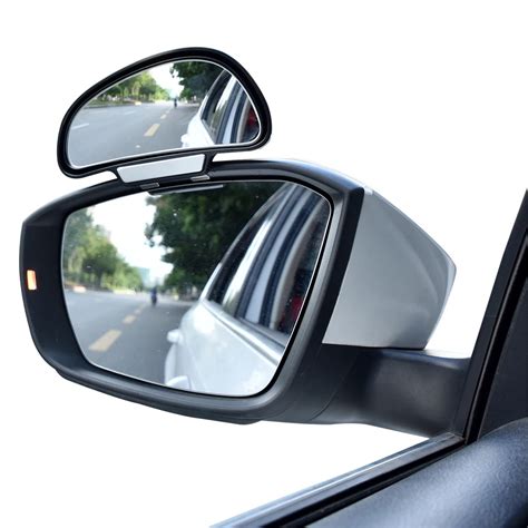 yasokro car mirror  degree adjustable wide angle side rear mirrors blind spot snap