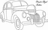 Chrysler Bulk Stallion sketch template