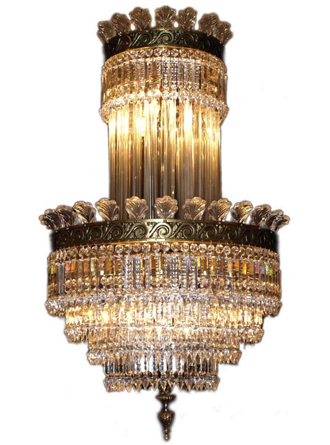 crystal chandelier  baccarat maurice chandelier