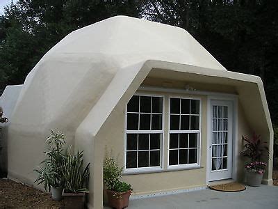 ft geodesic dome eco cottage dome kit steel  cement aidomes rockledge florida